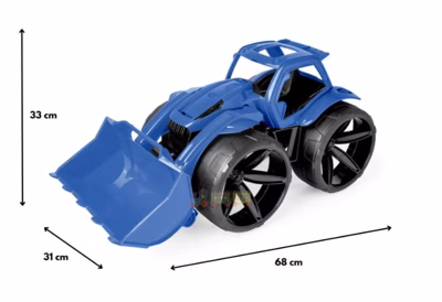 Maximus бульдозер синий 64520