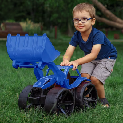 Maximus бульдозер синий 64520