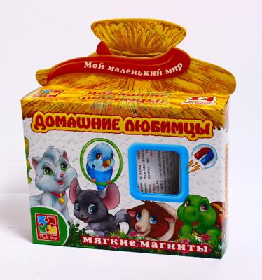Мягкие магниты Мой маленький мир Домашние любимцы Vladi Toys (VT3101-07) 