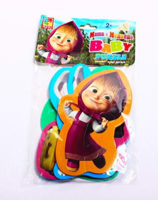 Мягкие пазлы Маша и Медведь Vladi Toys (VT1106-18) 