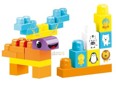 Мої перші кубики Wader Baby Blocks 60 шт (в сумці) 41410