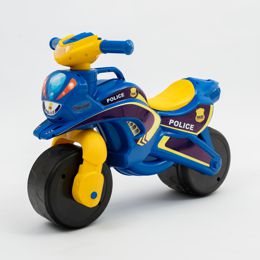 Мотоцикл Doloni Полиция музыкальный Синий (0139/57)