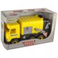 Авто Tigres Middle truck мусоровоз (желтый) в коробке (39492)
