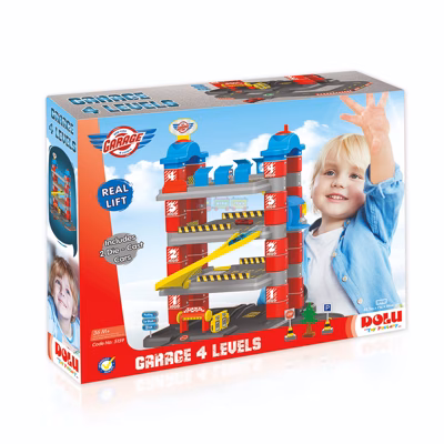 Набір Гараж 4-х поверховий DOLU TOY (5159)