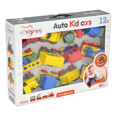 Набор машинок серии Tigres Kids cars (39243)