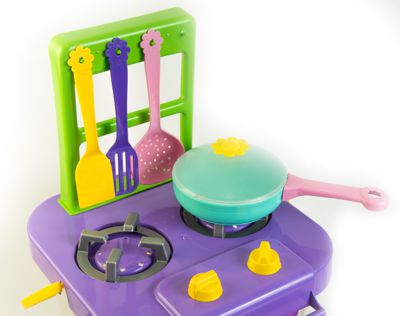 Набор игрушечной посуды Tigres столовый Ромашка с плитой 25 элементов (39153)