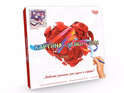 Набор для творчества Картина по номерам (KPN-02)