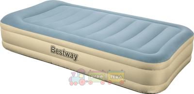 Bestway 69005, Надувне ліжко з вбудованим електронасосом 191х97х43 см