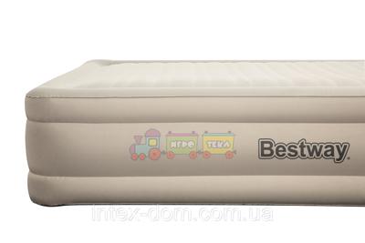 Bestway 69019, Надувная кровать со встроенным электронасосом 229х152х46 (79) см