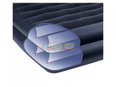 Intex 66720, Надувная кровать 208х165х47 см
