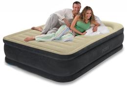 Intex  64404, Надувная кровать со встроенным электронасосом 203х152х41 см