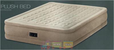 Intex 64456, Надувне ліжко з вбудованим електронасосом 99х191х46 см
