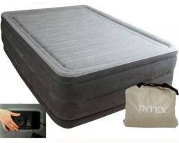 Intex 67954, Надувная кровать  со встроенным электронасосом 203х152х51 см