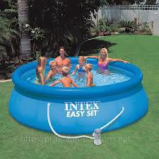 Intex 56409 Надувной бассейн Easy Set Pool (457х107см)