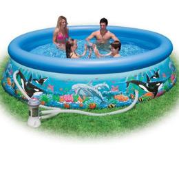 Intex 28136 Надувной бассейн Easy Ocean Set Pool (366х76 см)