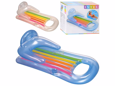 Intex 58802, Надувной шезлонг для бассейна 160х85 см