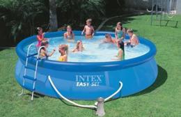 INTEX 28180 Наливной бассейн с фильтр-насосом (457х84 см)