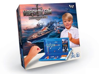 Настольная развлекательная игра Морской бой (G-MB-01)