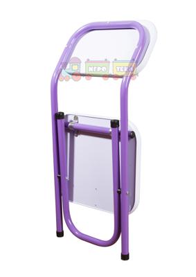 Парта со стульчиком складная регулируемая Ommi Фиолетовая