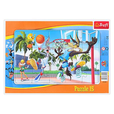 Пазлы Trefl 31109 Баскетбольный матч (рамка) 