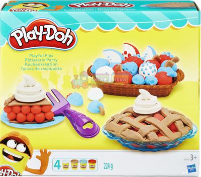 Плей-Дох Игровой набор пластилина "Ягодные тарталетки" Play-Doh (B3398)