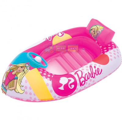 Плотик-лодочка детский BestWay Barbie 114х71 см (93204)