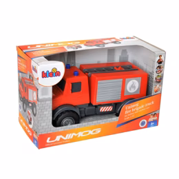 Пожарный автомобиль Unimog в коробке 3800