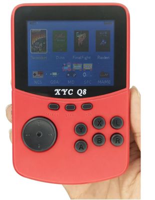 Портативная игровая ретро консоль « Q80 » (Red) Q80R