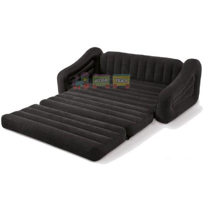 Intex 68566, Надувной диван - трансформер 2в1 193х221х66 см