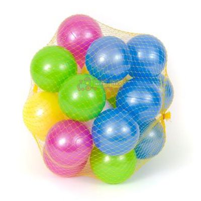 Кульки (м'ячики) для сухого басейну 467в3 перламутр 32 шт.