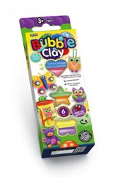 Шариковый пластилин Bubble Clay 6 цветов Danko Toys (BBC-01-01)