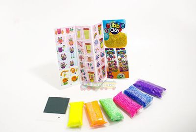Кульковий пластилін Bubble Clay 6 кольорів Danko Toys (BBC-01-01)
