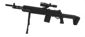 Дитяча Снайперська гвинтівка з оптикою + пістолет, Пластик, Тяжка Cyma 2 в 1 з лазером, ліхтарем, прицілом, (P.1160)