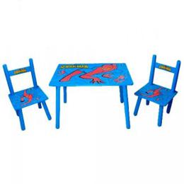Детский столик и два стульчика Человек-паук (M 0294)
