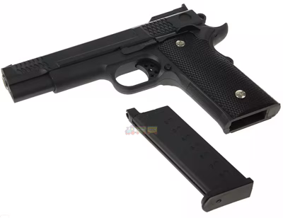 Страйкбольний пістолет Galaxy G.20 (Browning HP), чорний