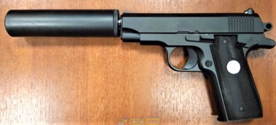 Страйкбольний пістолет Galaxy G.2A – металевий, для підлітків