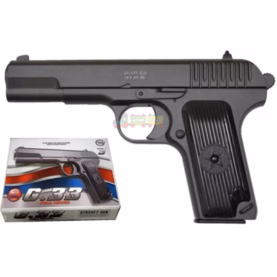 Страйкбольний пістолет TT Galaxy G.33 (6 мм), метал + пластик, чорний