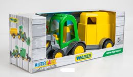 Трактор-багги с ковшом и прицепом в коробке (39349)