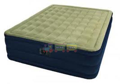 Intex 67710, Надувная кровать с насосом 203х152х46 см