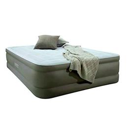 Intex 64474, Надувная кровать со встроенным насосом 152х203х46 см