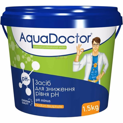 Засіб для зниження рівня pH AquaDoctor pH Minus 1,5 кг (PHM)