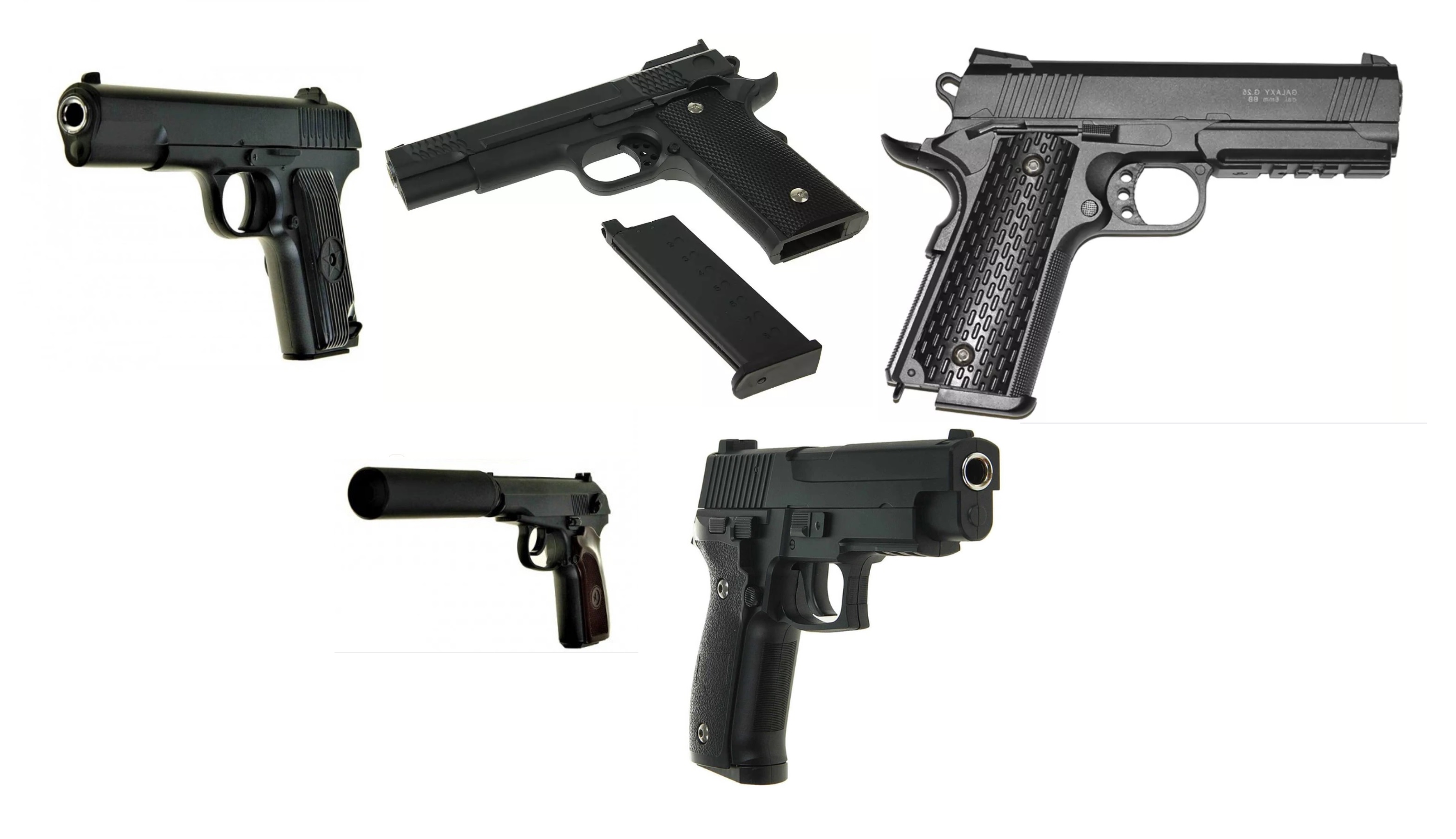 купить страйкбольные пистолеты Galaxy